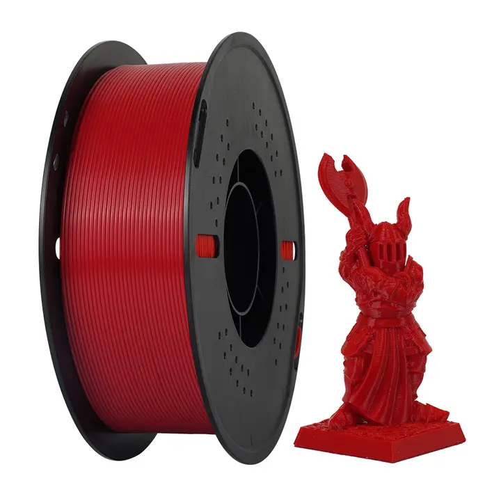 Red PETG, 1 kg filament spool