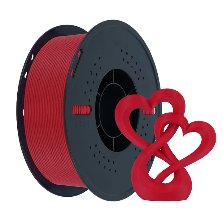 Red PLA, 1 kg filament spool