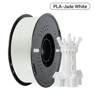 White PLA, 1 kg filament spool