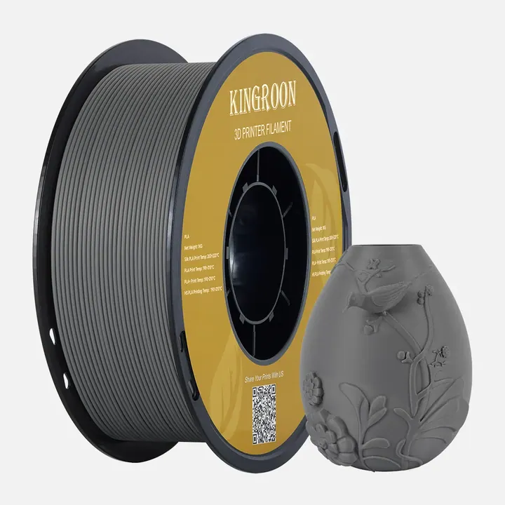 PLA Matte Gray filament