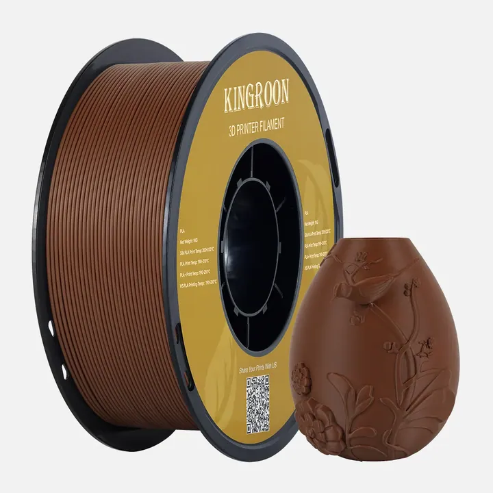 PLA Matte Midnight Brown filament