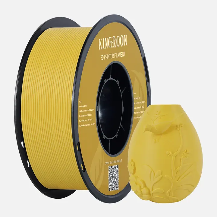 PLA Matte Yellow filament