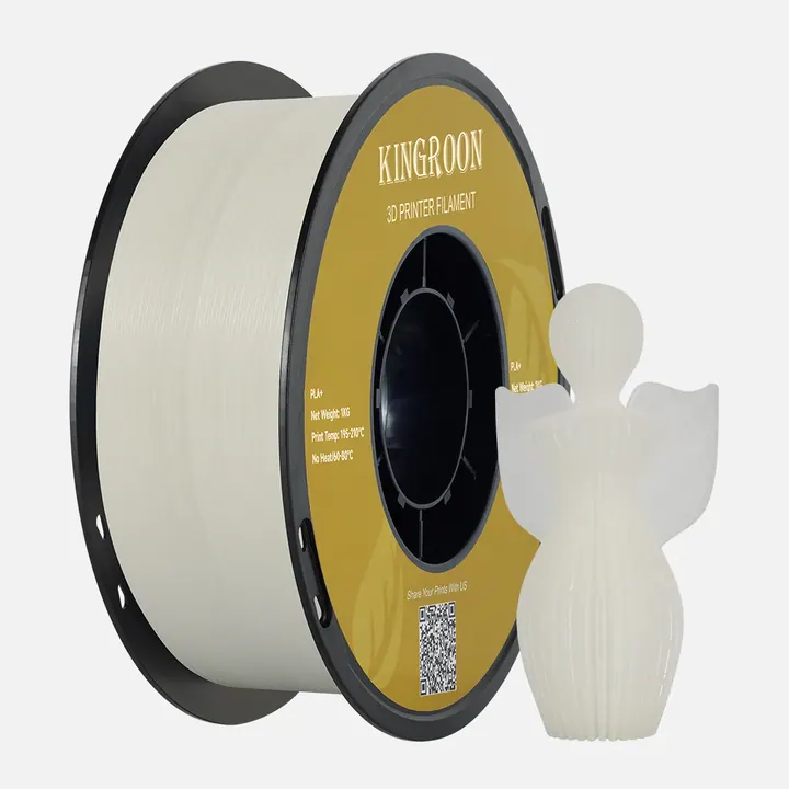 PLA+ Transparent White filament